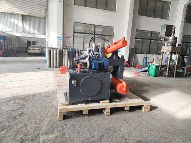 Small Steel scrap Baler machine