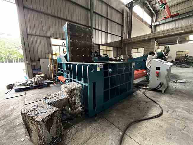 UK Scrap Metal Compress Baler
