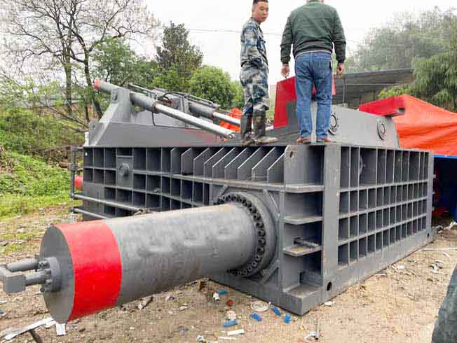 Heavy Duty Metal Iron Scraps Baler