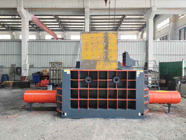 Hydraulic steel Wire Scrap Baling Press