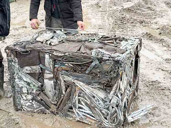 Heavy Duty Metal Iron Scraps Baler