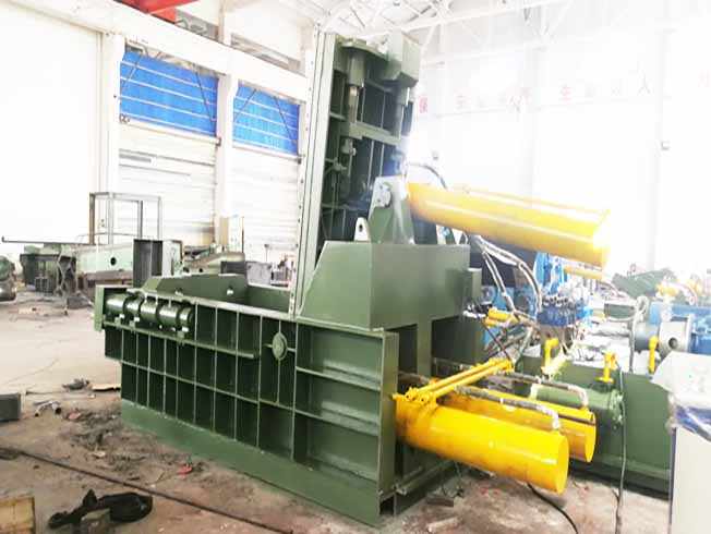 Metal Recycling Processing Scrap Metal Baler