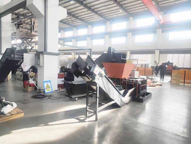 Iron Tins Scrap Pressing Baler