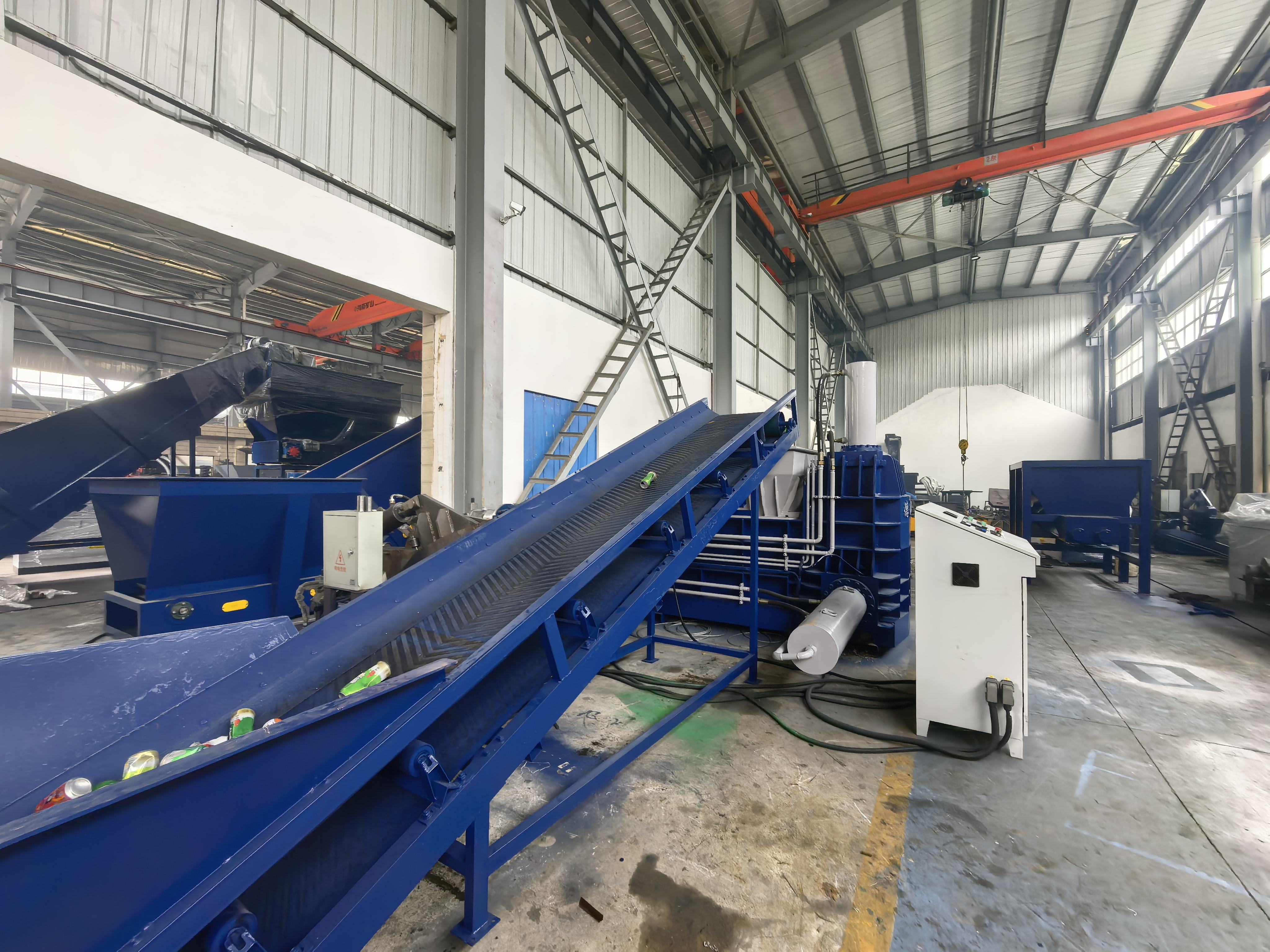 Copper Metal Press Hydraulic Shear baler machine