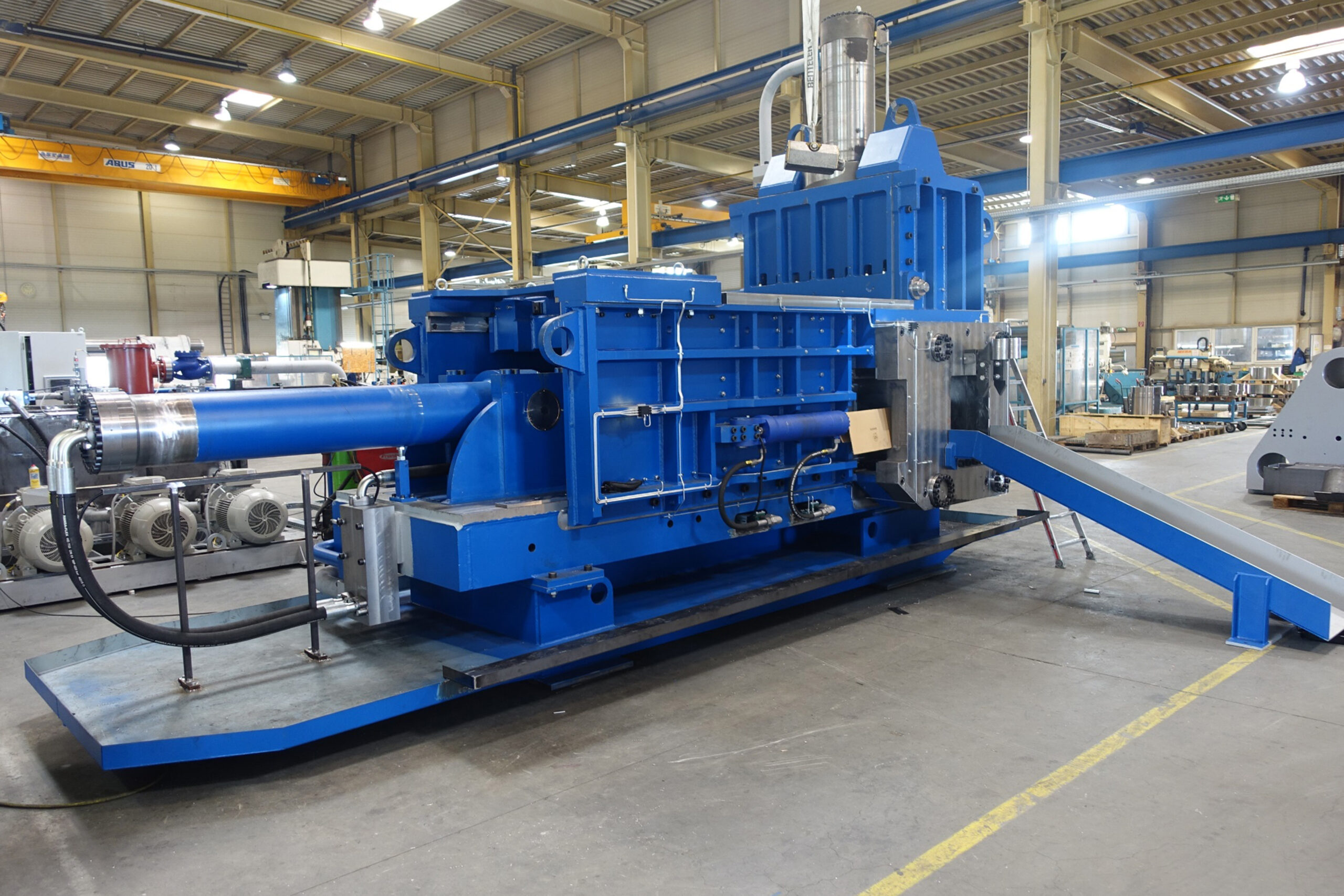 Non Ferrous Metal Scrap Hydraulic Press Baler Machine
