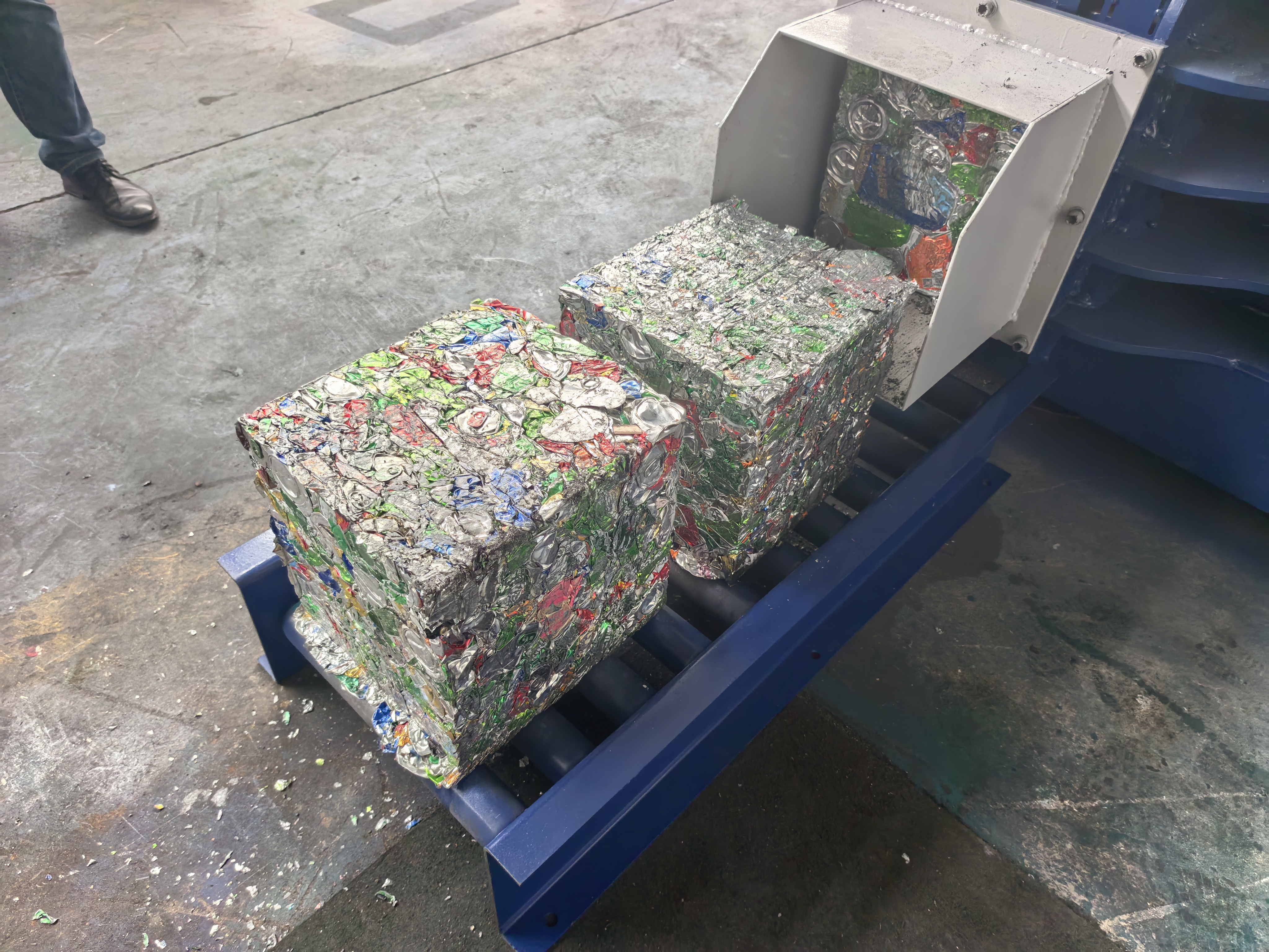 Copper Metal Press Hydraulic Shear baler machine
