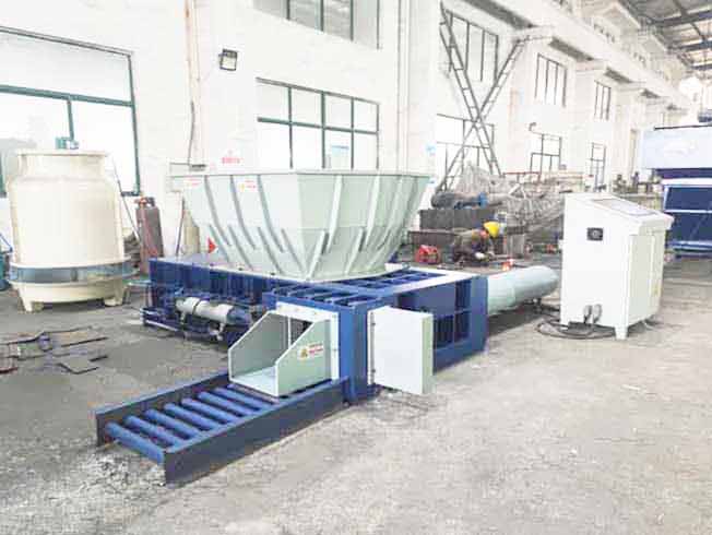 Horizontal Aluminium Tins Cans Press Baler