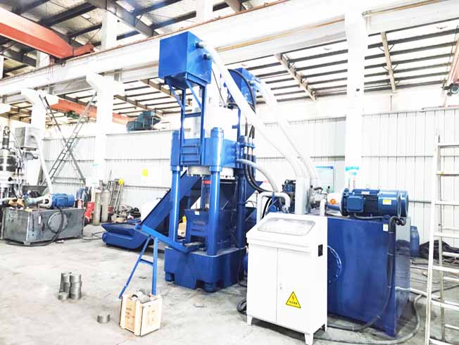 Hydraulic Briquetting Press Machine For Copper