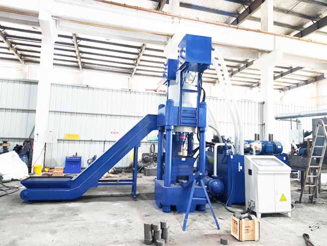 Hydraulic Briquetting Press Machine For Copper