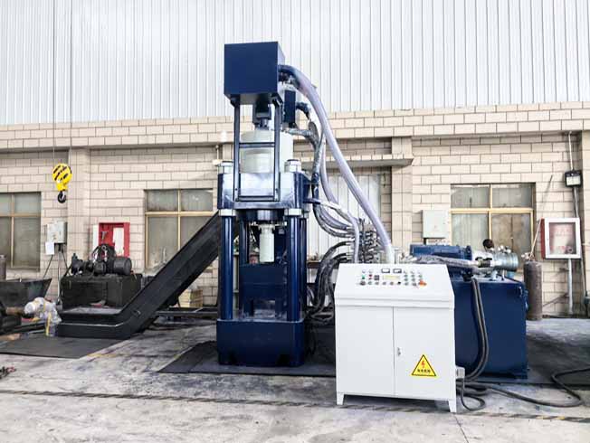 Waste Metal Chip Briquette Press