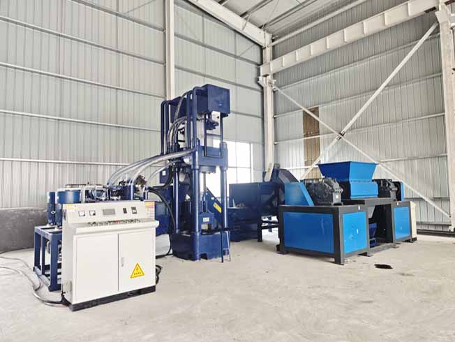 Aluminium Shaving Briquettes Machine