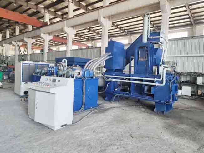 Machine Shop Chip Compactor Machine