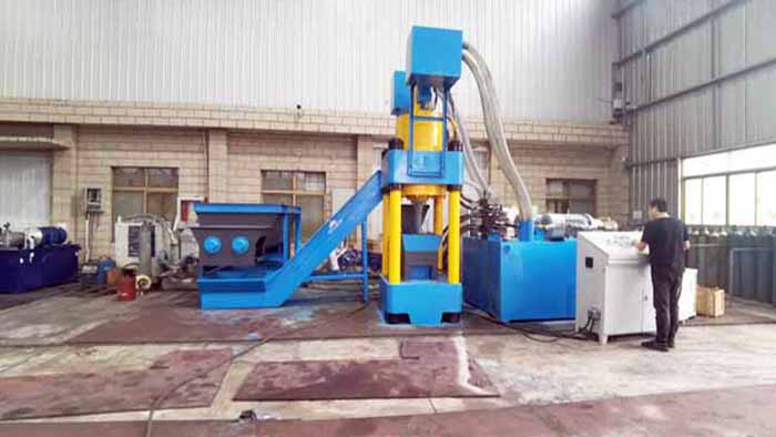 Metal Chip Briquetting Press From China
