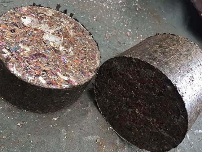 Recycling Steel Shaving Briquetting Press