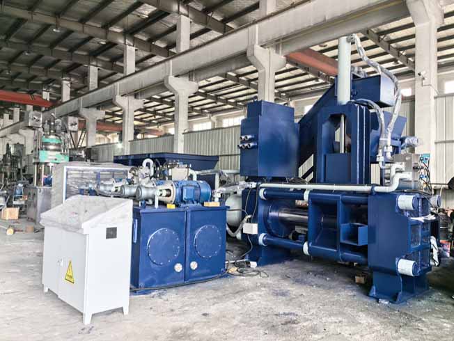 Machine Shop Chip Compactor Machine