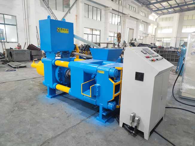 Scrap Metal Shavings Briquette Press