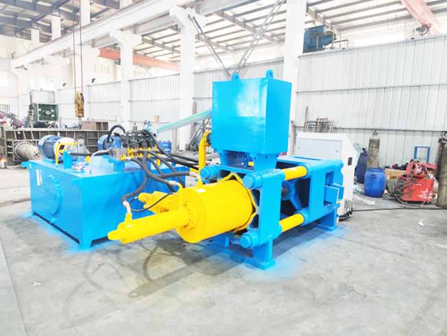 Scrap Metal Shavings Briquette Press