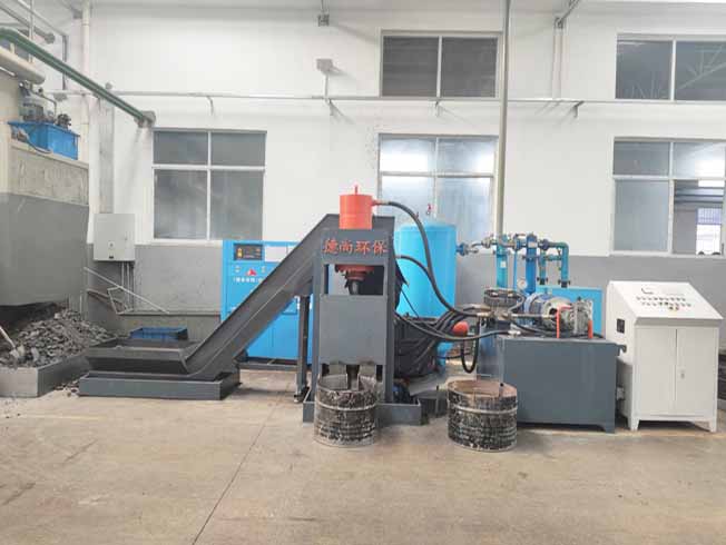 Briquette Press For Metal Swarf