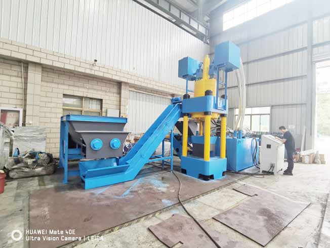 Metal Chip Briquetting Press From China