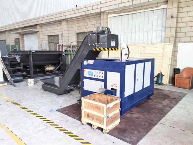 Metal Chips Hydraulic Briquetting Press Machine