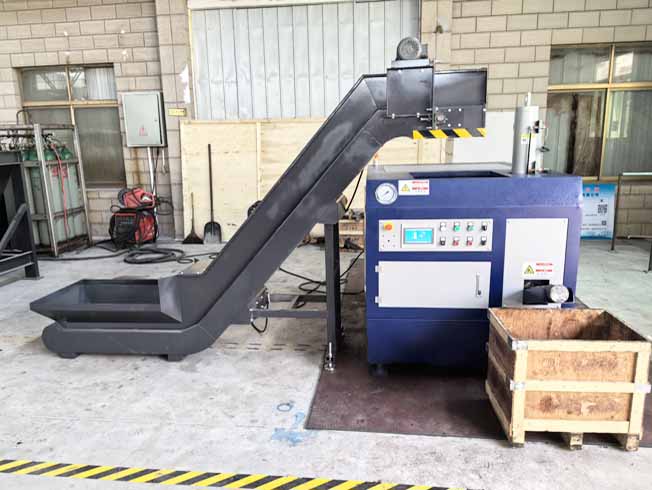 Metal Shavings Steel Chips Briquetter Press