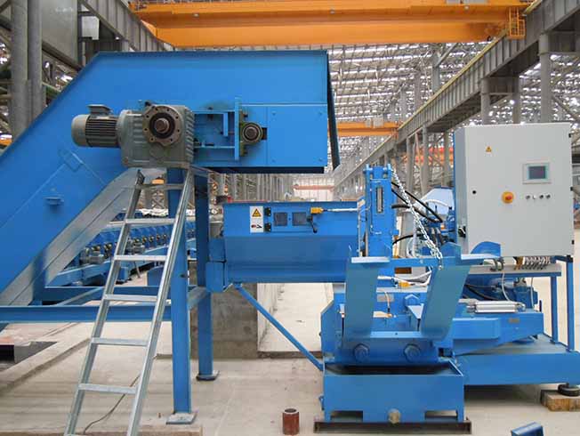 Plc Control Metal Chips Briquetting Press