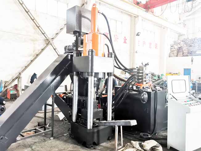 Briquetting Machine Pre Compression For Aluminium Chips