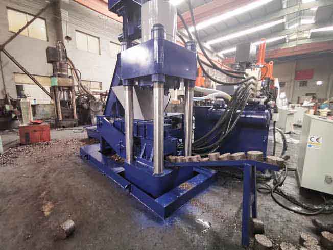 Aluminum Block Hydraulic Briquette Press