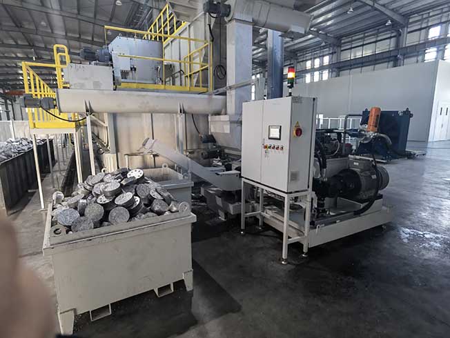 Inida Metal Powder Chip Briquette Press