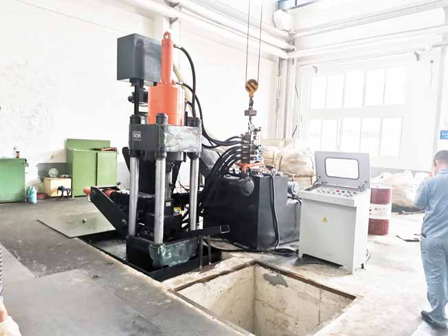 Briquetting Machine Pre Compression For Aluminium Chips