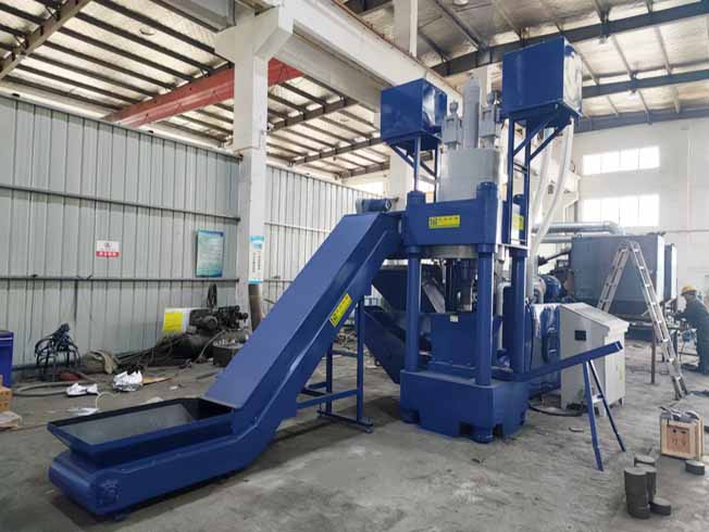 China Scrap Brass Powder Briquette Machine