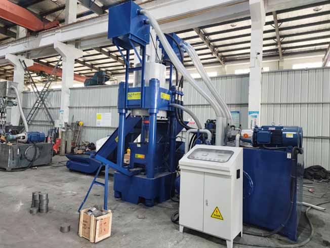 China Scrap Brass Powder Briquette Machine