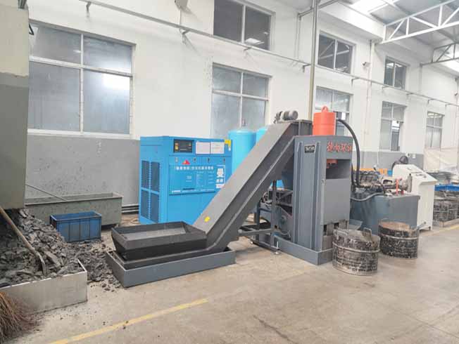Waste Metal Chips Copper Powder Briquetting Press
