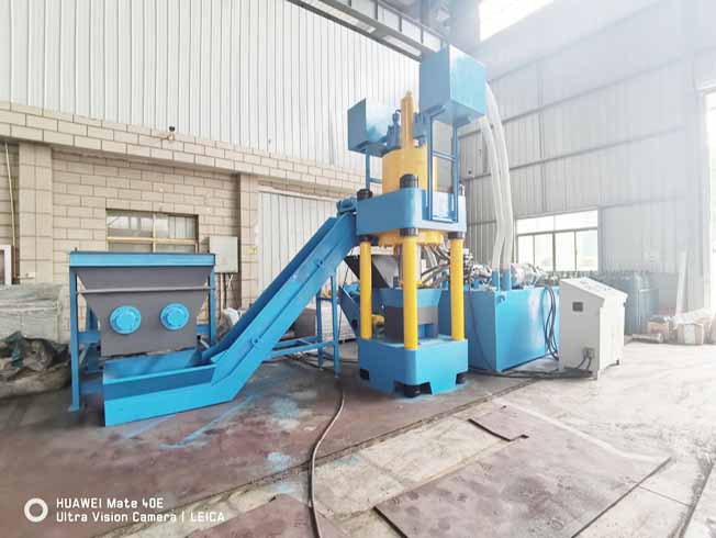 Automatic Copper Powder Block Making Machine