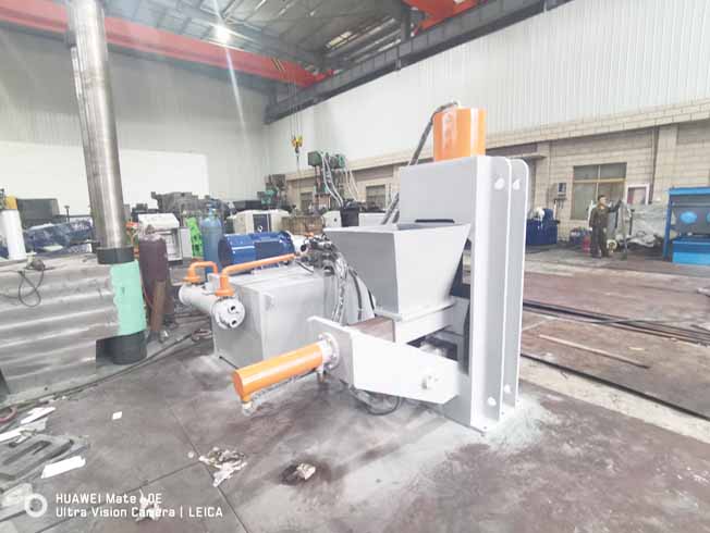 Gaode Waste Cropper Metal Chip Briquetting Machine
