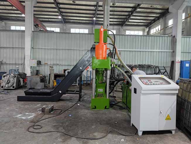 Automatic Scrap Copper Chip Briquetting Press