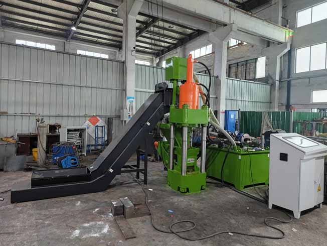Automatic Scrap Copper Chip Briquetting Press