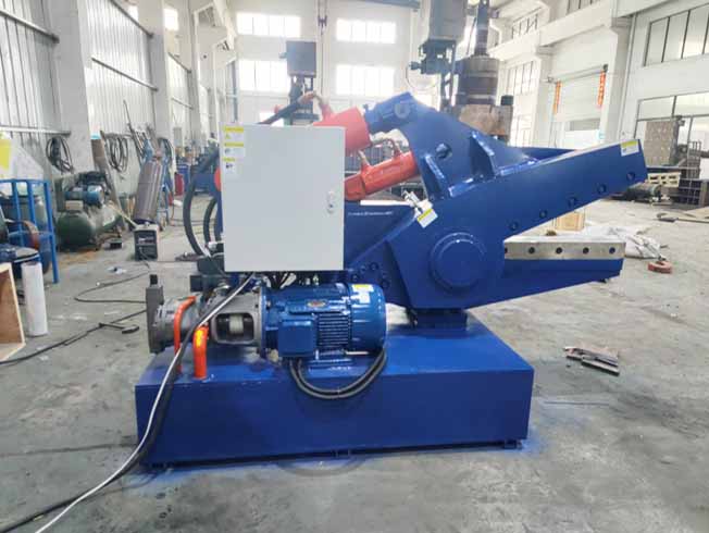 Hydraulic Alligator Metal Scrap Copper Tube Automatic Shear