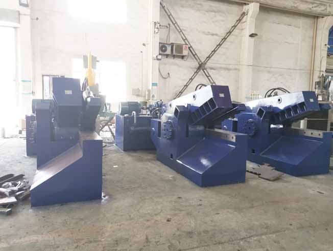 Used Steel Plate Alligator Shear