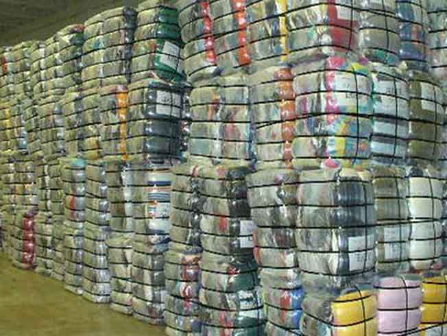 Used Clothing Baler Machines