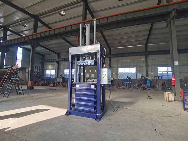 Textile Bale Packing Baler Machine
