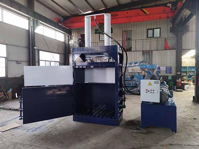 Oil Palm Fiber Press Baler Machine