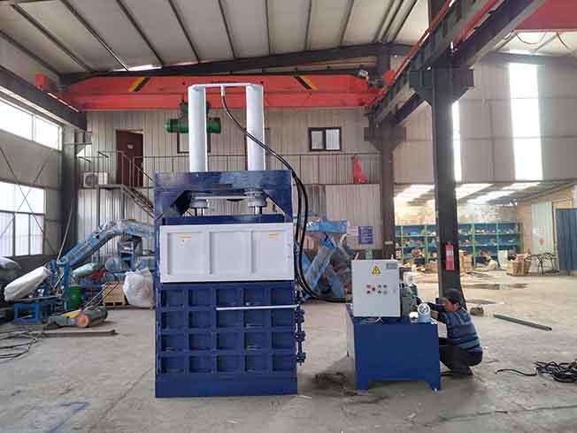 Coconut Fibre Baling Hydraulic Press