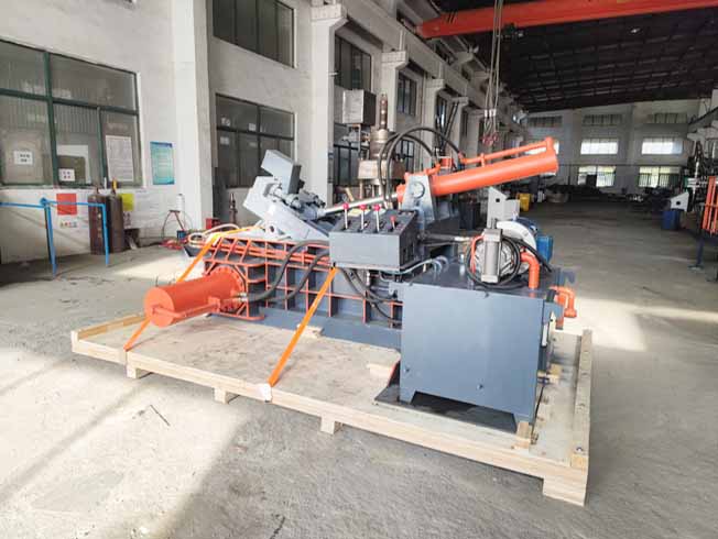 Russian Scrap metal Baler