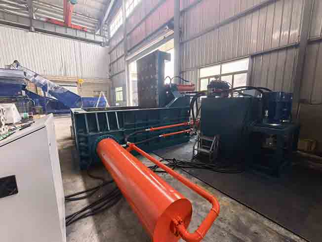 Automatic One Button Control Metal Scrap Baler