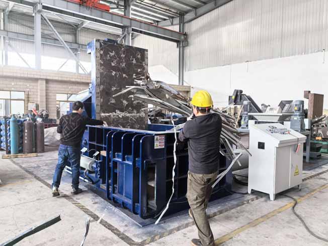Automatic Steel Baler Machine