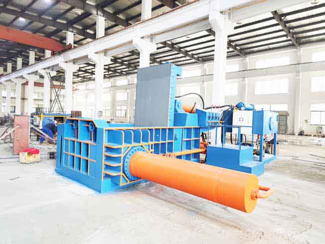 Iron steel Scrap Baling machine