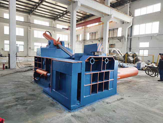 Iron steel Scrap Baling machine