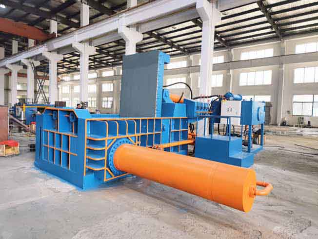 Iron steel Scrap Baling machine