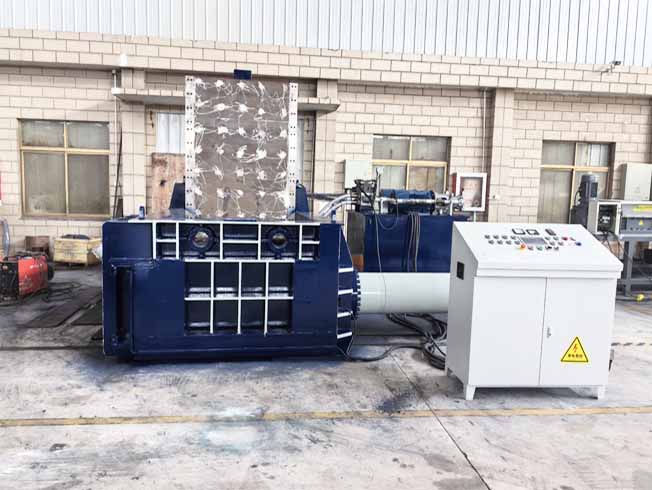 Automatic Scrap metal Baling Machine